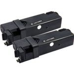 2 stuks Dell 593-10312 / 593-10320 (FM064) toner zwart hoge capaciteit (Ink Hero Huismerk)