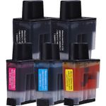 5 stuks Brother LC900 inktcartridges (Ink Hero Huismerk)