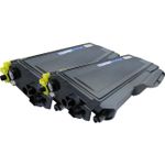 2 stuks Brother TN2120 toner zwart hoge capaciteit (Ink Hero Huismerk)