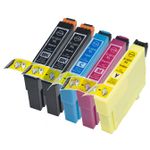 5 stuks Epson 18XL XXL inktcartridges hoge capaciteit (Ink Hero Huismerk)