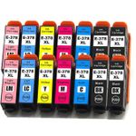 14 stuks Epson 378XL inktcartridges hoge capaciteit (Ink Hero Huismerk)