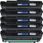 5 stuks Samsung MLT-D1052L toner zwart hoge capaciteit (Ink Hero Huismerk)