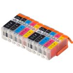 10 stuks Canon PGI-570XL & CLI-571XL inktcartridges hoge capaciteit (Ink Hero Huismerk)