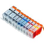 10 stuks Canon PGI-5 & CLI-8 inktcartridges (Ink Hero Huismerk)