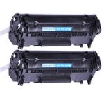 2 stuks Canon 703 toner zwart (Ink Hero Huismerk)