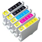 5 stuks Epson T0556 inktcartridges (Ink Hero Huismerk)