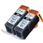 2 stuks Canon PGI-525BK inktcartridges pigment zwart (Ink Hero Huismerk)