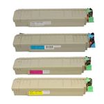 4 stuks Oki C810, C810N, C830, C830N toner (Ink Hero Huismerk)