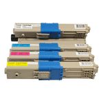 4 stuks Oki C310DN, C330DN, MC361, MC362DN, C331DN toner (Ink Hero Huismerk)