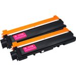 2 stuks Brother TN230M toner magenta (Ink Hero Huismerk)