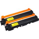 2 stuks Brother TN230Y toner geel (Ink Hero Huismerk)