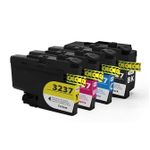 4 stuks Brother LC3237 inktcartridges super hoge capaciteit (Ink Hero Huismerk)