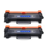 2 stuks Brother TN2420 toner zwart hoge capaciteit (Ink Hero Huismerk)