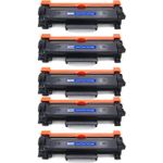 5 stuks Brother TN2420 toner zwart hoge capaciteit (Ink Hero Huismerk)