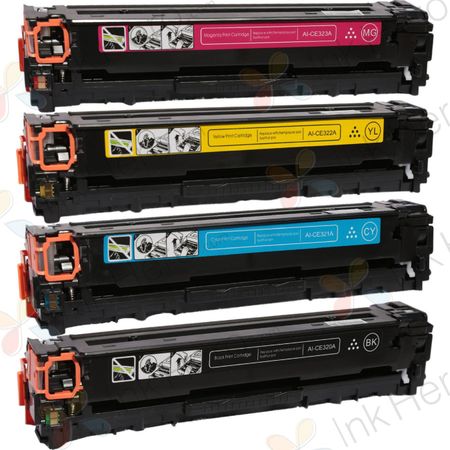 4 stuks HP 128A toner (Ink Hero Huismerk)