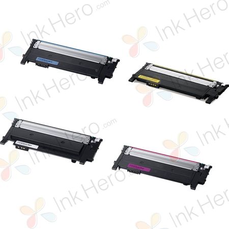 4 stuks Samsung Xpress C430 / C480 (CLT-404S) toner (Ink Hero Huismerk)