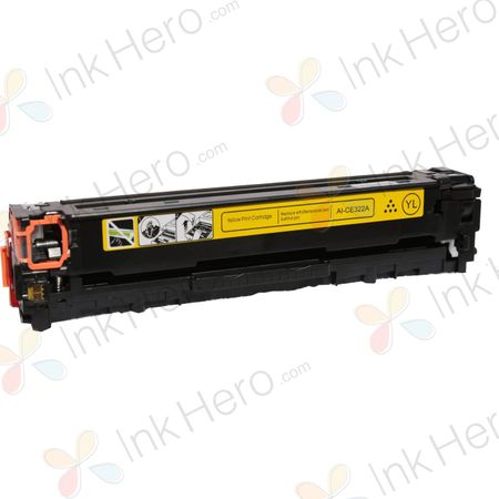 HP 128A (CE322A) toner geel (Ink Hero Huismerk)