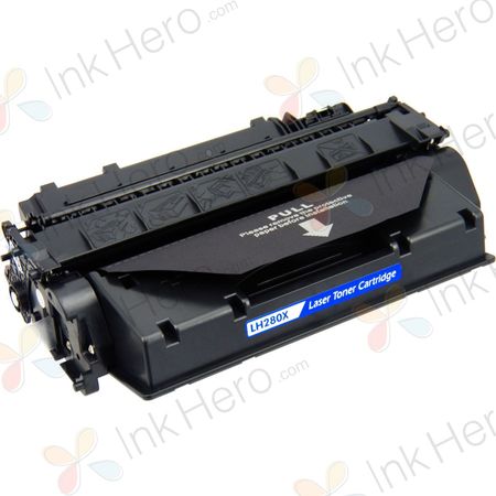 HP 80X (CF280X) toner zwart hoge capaciteit (Ink Hero Huismerk)