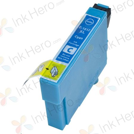 Epson 18XL XXL inktcartridge cyaan hoge capaciteit (Ink Hero Huismerk)