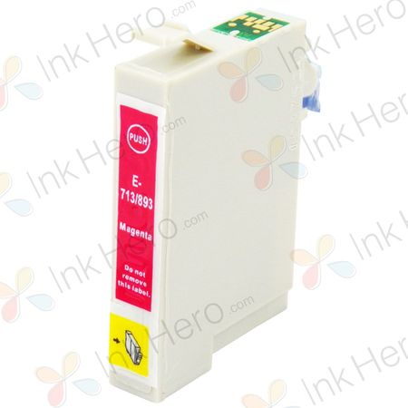 Epson T0713 inktcartridge magenta (Ink Hero Huismerk)