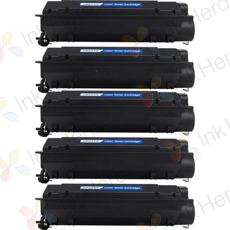 5 stuks HP 55X (CE255X) toner zwart hoge capaciteit (Ink Hero Huismerk)