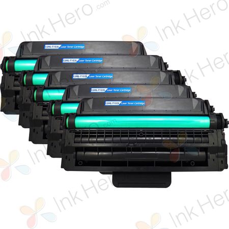 5 stuks Samsung MLT-D103L toner zwart hoge capaciteit (Ink Hero Huismerk)