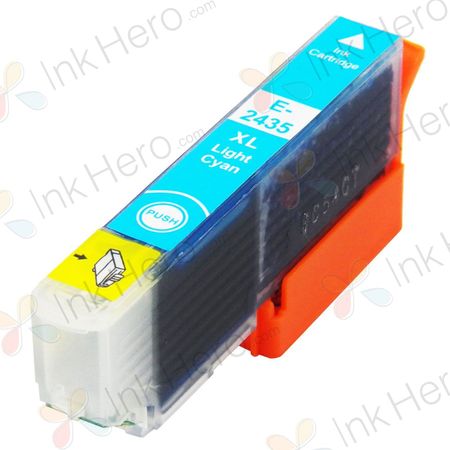 Epson 24XL inktcartridge licht cyaan hoge capaciteit (Ink Hero Huismerk)