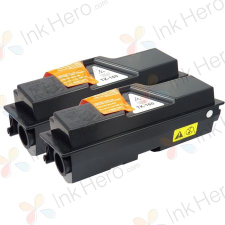 2 stuks Kyocera TK-160 toner (Ink Hero Huismerk)