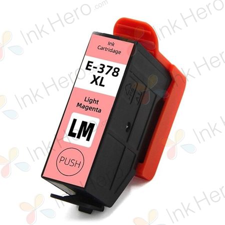 Epson 378XL inktcartridge licht magenta hoge capaciteit (Ink Hero Huismerk)