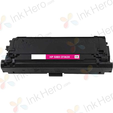 HP 508X (CF363X) toner magenta hoge capaciteit (Ink Hero Huismerk)