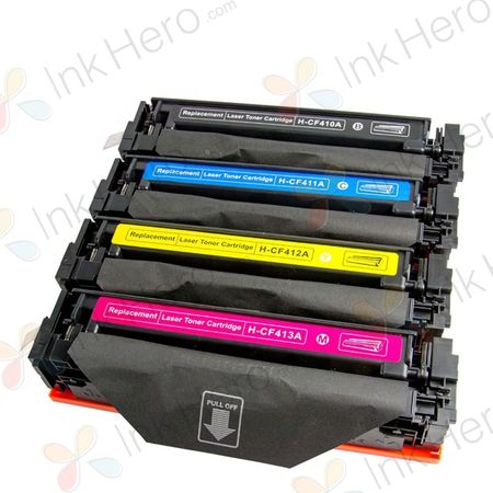 4 stuks HP 410A toner (Ink Hero Huismerk)