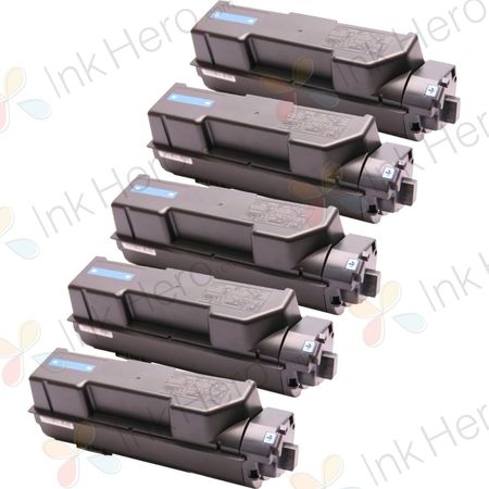 5 stuks Kyocera TK-1150 toner zwart (Ink Hero Huismerk)