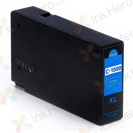 Canon PGI-1500XLC inktcartridge cyaan hoge capaciteit (Ink Hero Huismerk)