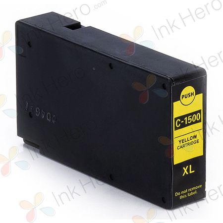 Canon PGI-1500XLY inktcartridge geel hoge capaciteit (Ink Hero Huismerk)