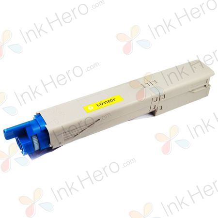 Oki 43459433 toner geel (Ink Hero Huismerk)