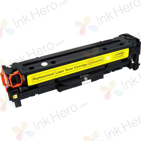 Canon 718 (2659B002AA) toner geel (Ink Hero Huismerk)