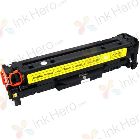 HP 312A (CF382A) toner geel (Ink Hero Huismerk)