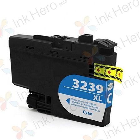 Brother LC3239C inktcartridge cyaan ultra hoge capaciteit (Ink Hero Huismerk)