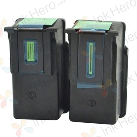 2 stuks Canon PG-545XL / CL-546XL inktcartridges hoge capaciteit (Ink Hero Huismerk)