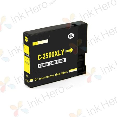 Canon PGI-2500XLY inktcartridge geel hoge capaciteit (Ink Hero Huismerk)