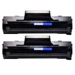 2 stuks HP 106A (W1106A) toner zwart (Ink Hero Huismerk)