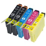 5 stuks Epson 16XL inktcartridges hoge capaciteit (Ink Hero Huismerk)