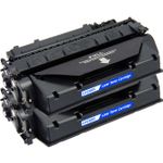 2 stuks HP 80X (CF280X) toner zwart hoge capaciteit (Ink Hero Huismerk)