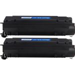 2 stuks HP 55X (CE255X) toner zwart hoge capaciteit (Ink Hero Huismerk)