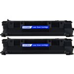 2 stuks HP 80A (CF280A) toner zwart (Ink Hero Huismerk)