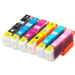 6 stuks Epson 24XL inktcartridges hoge capaciteit (Ink Hero Huismerk)