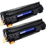 2 stuks HP 83A (CF283A) toner zwart (Ink Hero Huismerk)