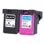 2 stuks HP 901 XL inktcartridges hoge capaciteit (Ink Hero Huismerk)