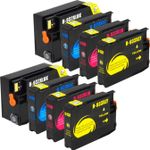 8 stuks HP 932XL & 933XL inktcartridges hoge capaciteit (Ink Hero Huismerk)