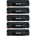 5 stuks HP 78A (CE278A) toner zwart (Ink Hero Huismerk)